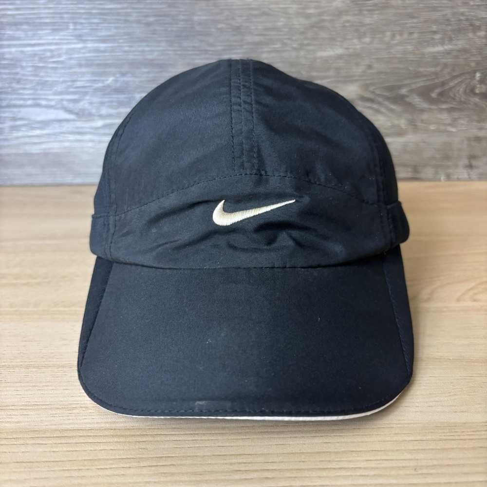 Nike Hat Cap Strap Back Featherlight Dri-FIT Panel Running Athletic Lightweight